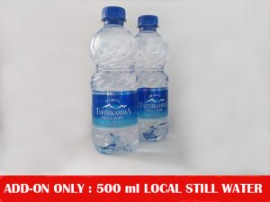 500ml Still Water (add-on only)